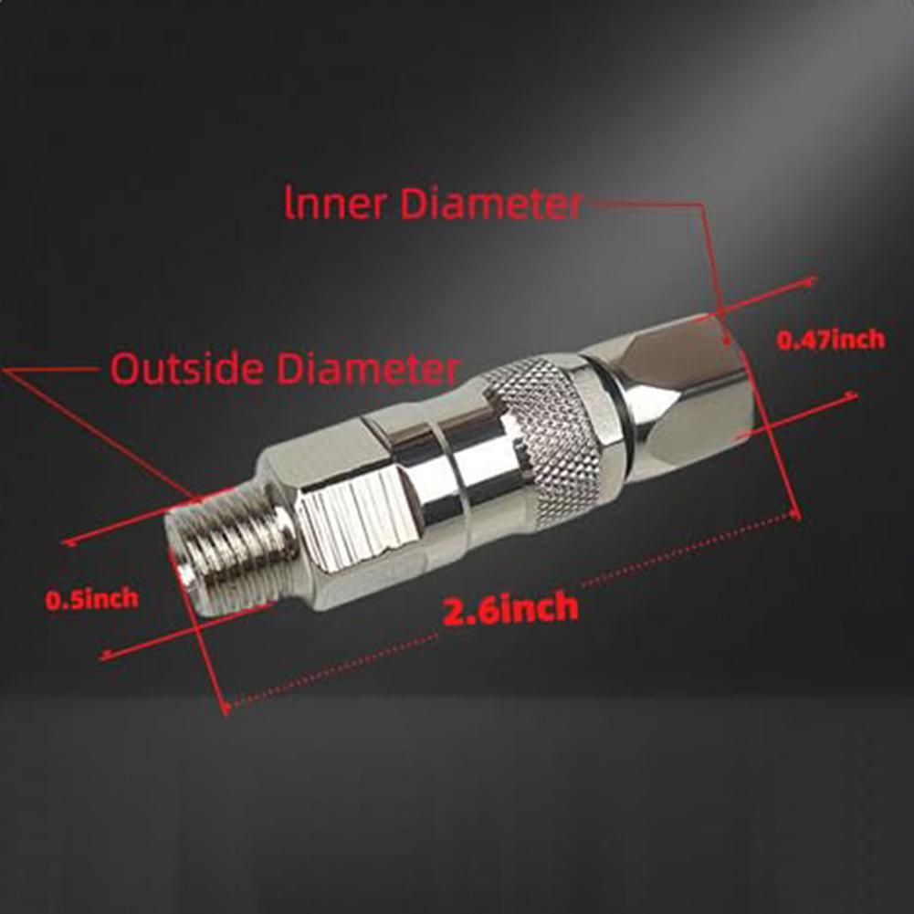 14 inch 360 degree metal swivel joints set of three for airless paint For sprayers with male female connectors