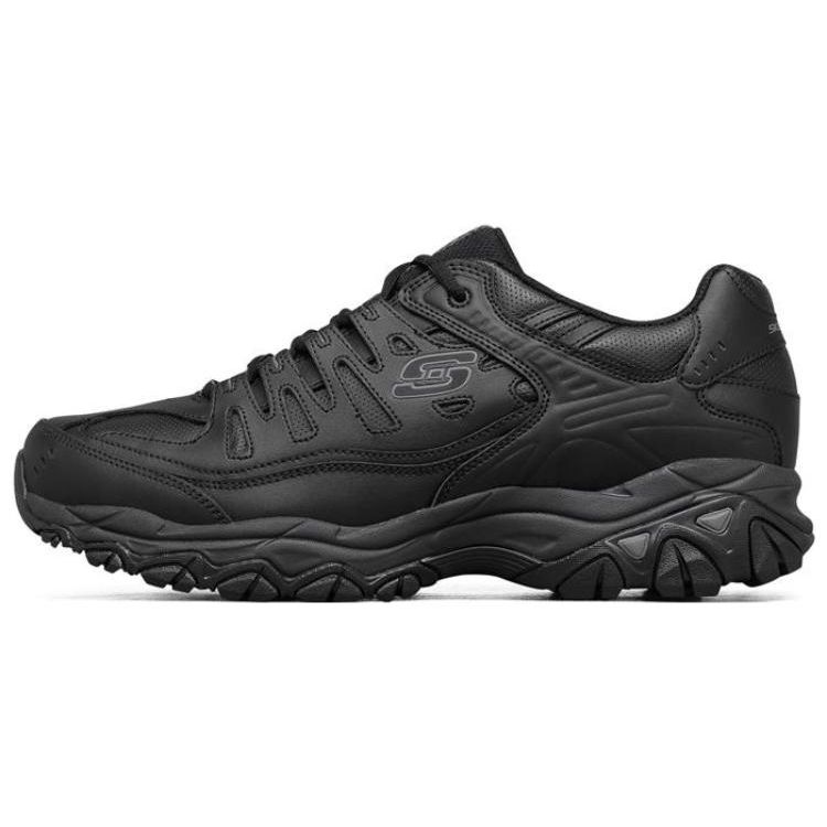 Skechers After Burn M.Fit Удобные Универсальные Амортизирующие Прочные Дышащие Поддерживающие Низкие Папины Кроссовки Мужские кроссовки 50127-BBK 39.5