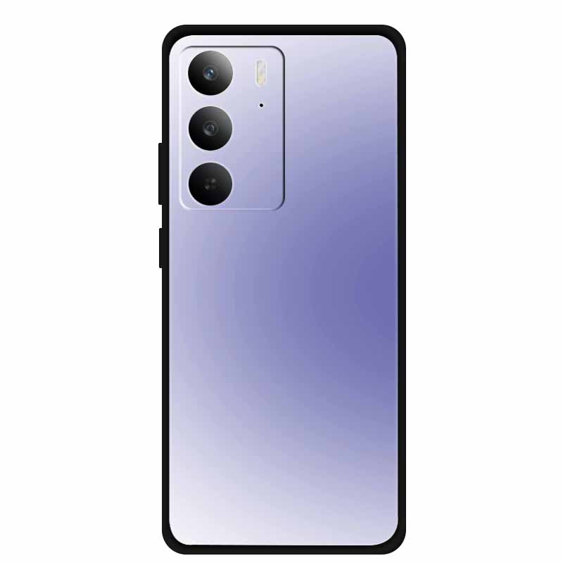 Cover per Realme C75 RMX3941 C75X 4G Posteriore Morbida in Silicone Colorata Lusso TPU Custodia Telefono C 75 Bumper Girly Gradiente Viola