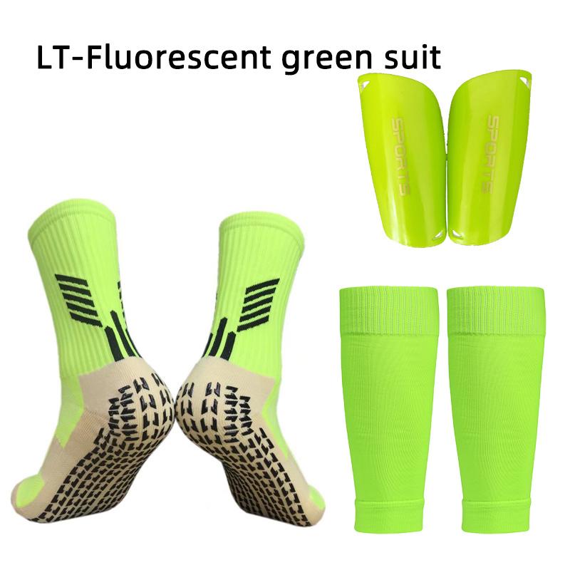 Elasticity Shin Guard Sleeves For Soccer Compression Adults Kids Anti Slip Sport Socks With Leg Shinguards Football Equipment 1