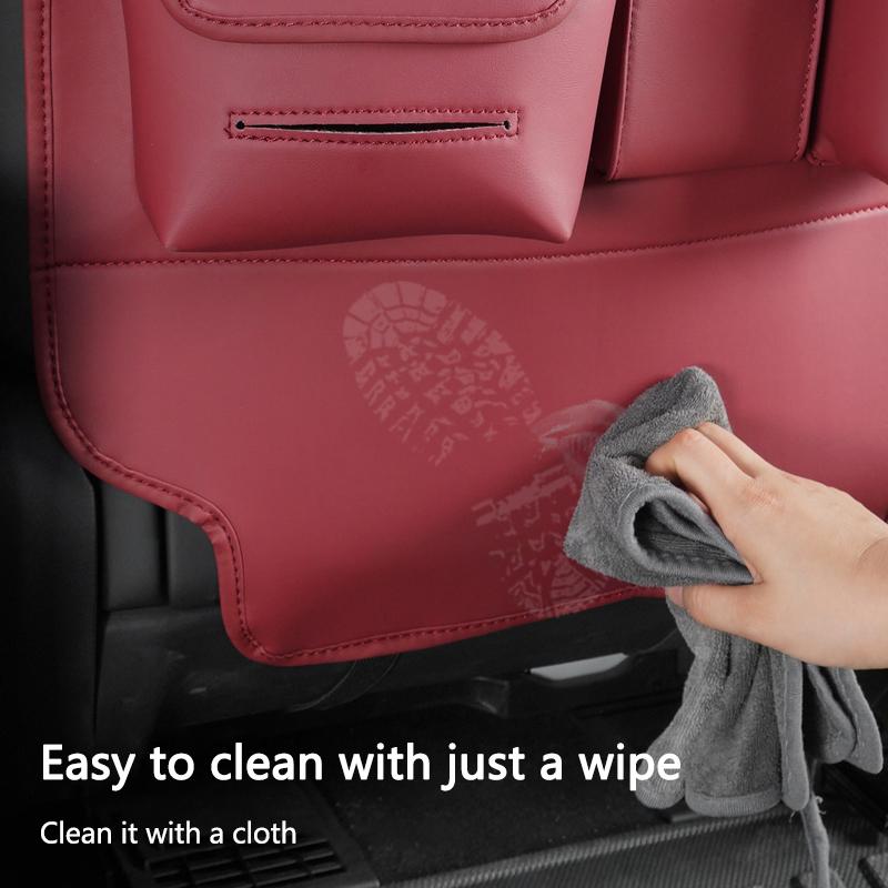 2Pcs Car Seat Anti-Kick Anti-Dirty Protection Pads For Bentley Continental GT MULLINER Bentayga Flying Hurtling Spur Accessories