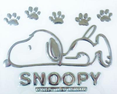 Adesivo Emblema Snoopy Básico Padrão 3D 3D Carro Decoração Personalizada Personagem Estiloso Fofo Snoopy Soneca