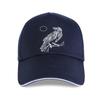 New Designing Vintage Gothic Crow Bird Baseball cap Natural Letters Novelty Adult Gents 2023