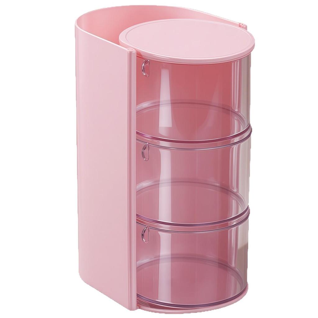 Rotating Dustproof Makeup Storage Organizer