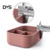 Bento Box Easy To Carry Not Easily Deformed Food Grade Single Layer Multifunctional Lunch Container for Camping