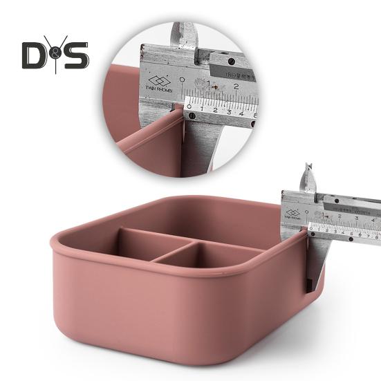 Bento Box Easy To Carry Not Easily Deformed Food Grade Single Layer Multifunctional Lunch Container for Camping