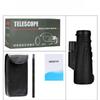 12x50 High-Powered Monocular Telescope with Phone Adapter Kit