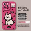 West Highland Puppy Apple 16 Pro Max Phone Case iPhone 15 14 Full Coverage Shockproof Silicone Cover Cute Style