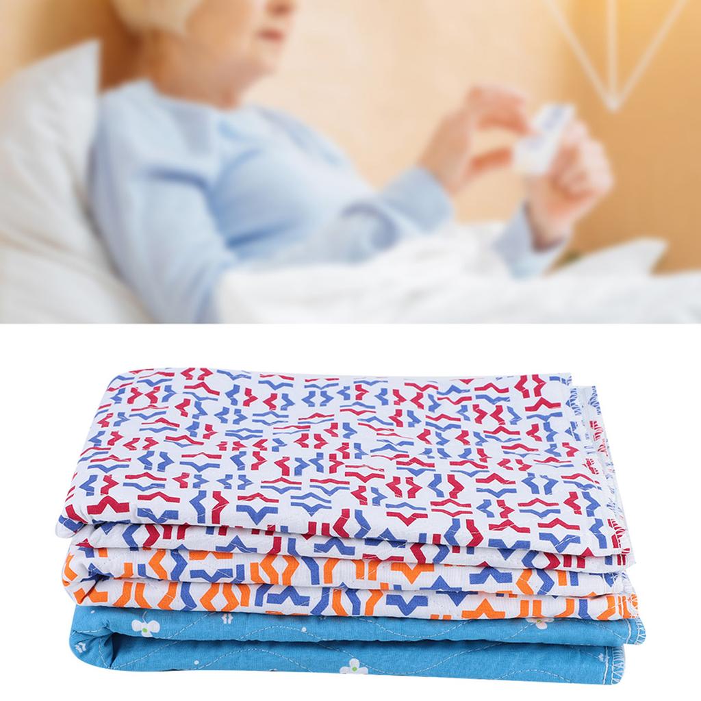 Washable Reusable Incontinence Underpads Absorbent Cotton Bed Pads for Elder Children