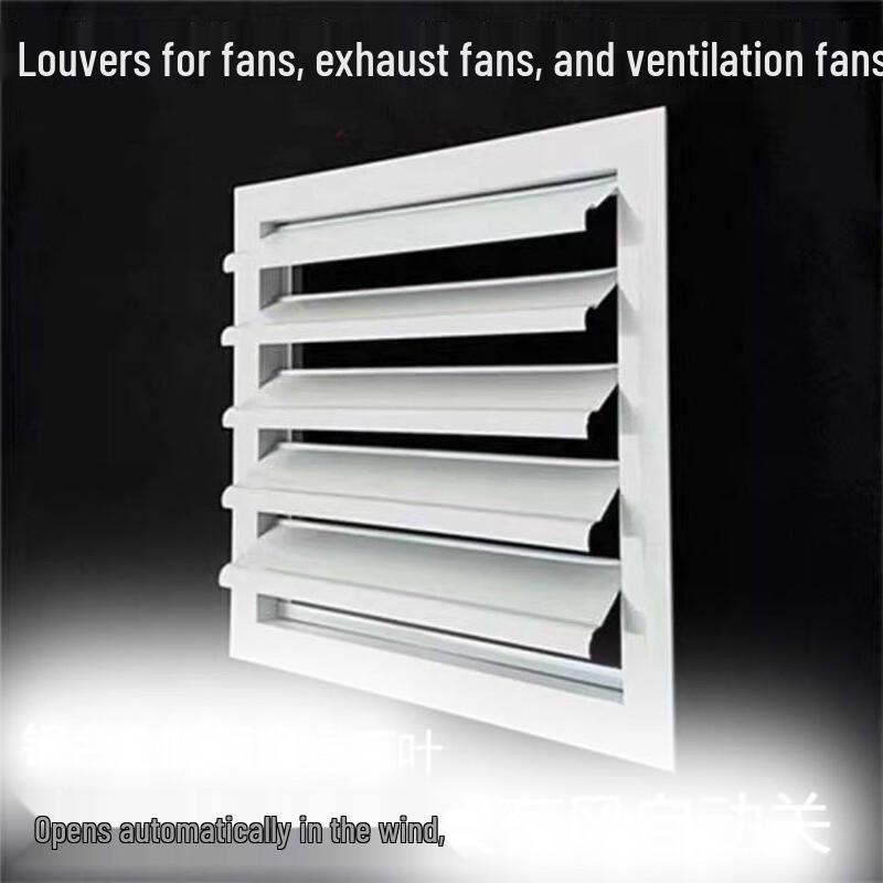 

Jiyoushi Self-Dropping Louver Outdoor Exhaust Vent