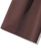 TRILLION Double Inverted Tuck Wide Pants [Brown]