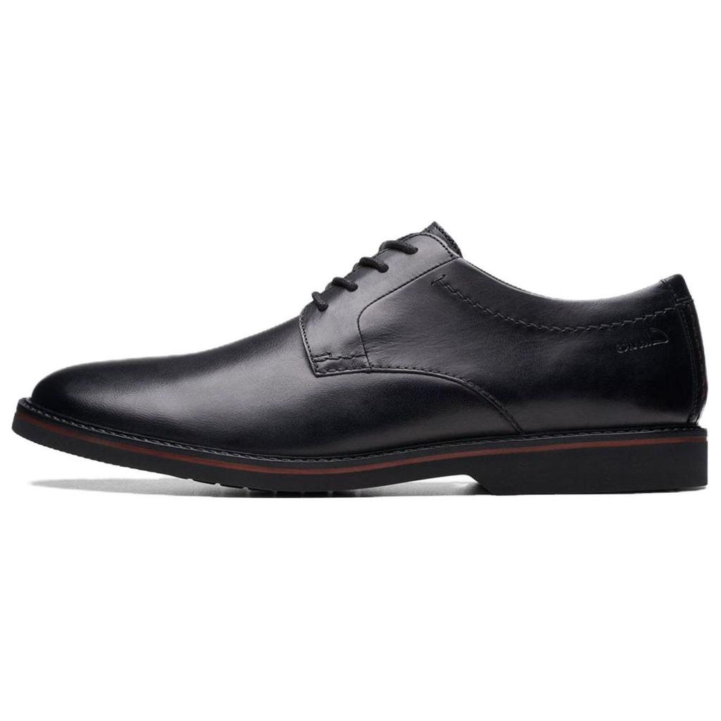 Clarks Leather Casual Versatile Comfortable Dress Shoes Men shoes Black 261736087