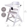 San To Kaze Baby High Baby Baby Food Mealtime Baby Amazon Brown Chair, Chair, Chair, Children's Chair, Chair, Table, Exclusive,