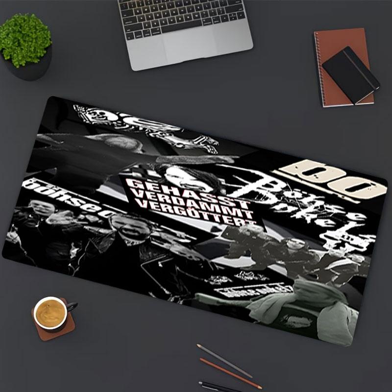Bohse Onkelz Print Mouse Pad, for Keyboard Pad Laptop PC Mat for Office Home Use, Desk Decor, Perfect Birthday Gift for Gamers