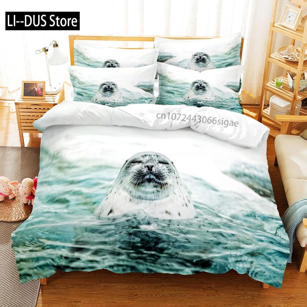 

Comforter Sea Turtle Set 3D Bedding Digital Printing Queen Size Bedding Set Fashion Design Comforter (quilt)-EU Single(135*200cm)3pcs