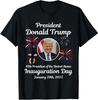 Donald Trump Inauguration Day 2025 47th USA President Unisex T-Shirt Unisex T-Shirt