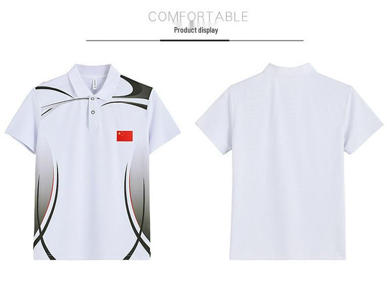 Unisex Summer Badminton Tops: Quick-Dry, Sweat-Wicking, Short-Sleeve Sportswear for Couples & Coaches