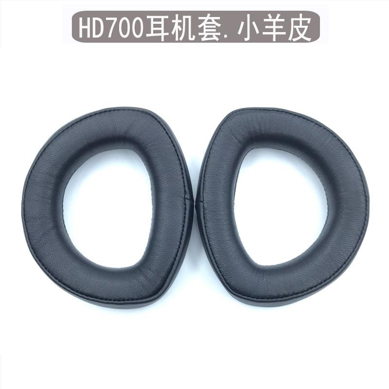 Almofadas de Ouvido de Pele de Cordeiro Para Fones de Ouvido Sennheiser HD700 HD800 S HD820 Almofada de Ouvido Espuma Almofada de Orelha Almofada de Cabeça Substituição