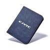 Fashion Car Emblems Driver License Cover Credit Card Wallets Holder Accessory For Honda Accord CRV Civic Jazz City Odyssey Mugen XD9