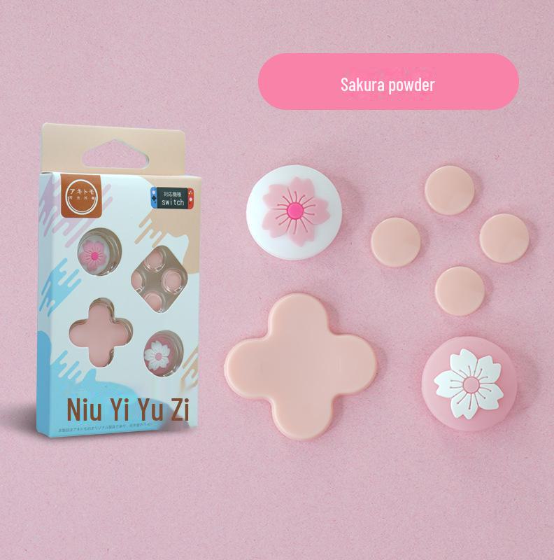Ajitomo Cat Claw Joy-Con Button Stickers for Nintendo Switch