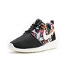 Nike Womens Roshe Run Print 'Aloha' (women's sizes) Black / Sail Running Shoes 599432 090