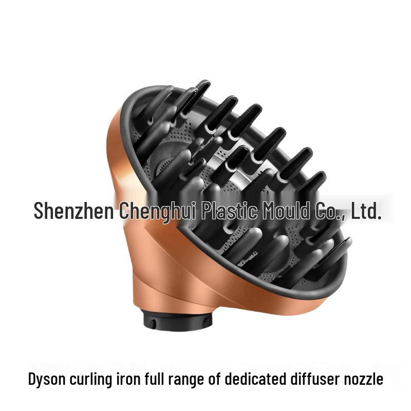 Pre-Styling Diffuser for Curling Irons