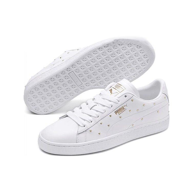 PUMA Basket Studs 'White' Women's 369298-01