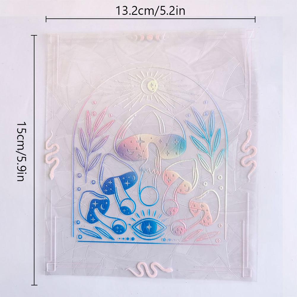 Rainbow Sun Catcher Wall Stickers PVC Window Mirror Sticker Bedroom Decoration Window Decal For Home Decor Rainbow Maker