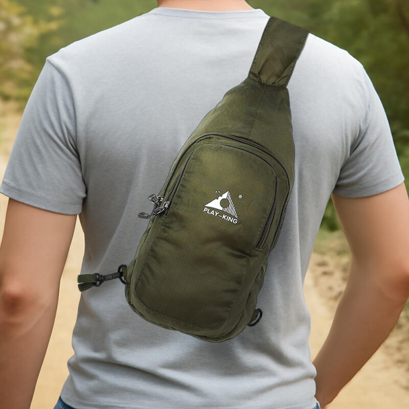 

Ultra-light folding sling bag, foldable travel crossbody bag