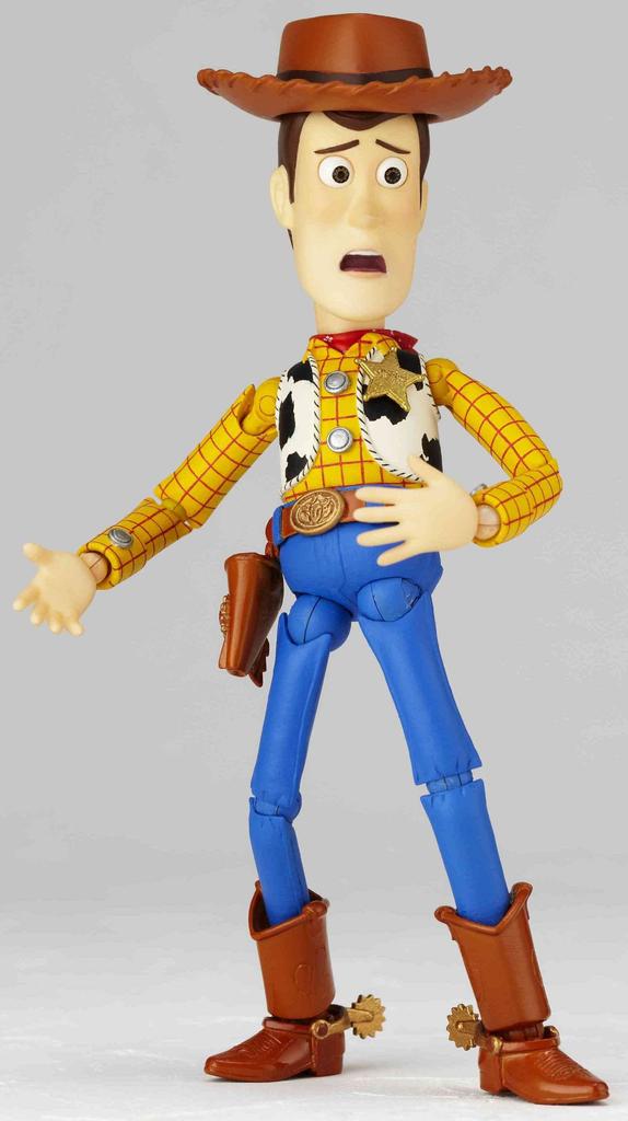 Revoltech Pixar Figursamling 005 Toy Story Woody