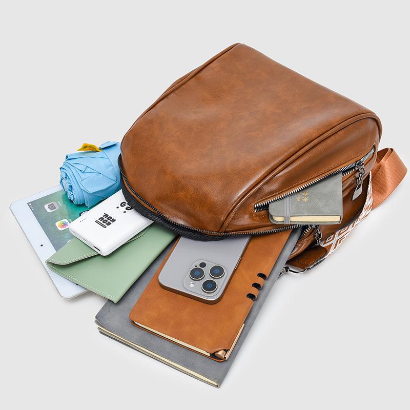 Neuer Damenrucksack aus weichem Leder - Damenhandtasche mit großem Fassungsvermögen, weich, wasserdicht und modisch, geeignet für Reisen und den täglichen Gebrauch