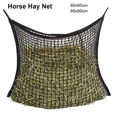 1 Pieza Red de Heno de Alimentación Lenta Duradera Gran Capacidad 80x90cm Bolsa de Heno para Caballos Bolsa Alimentadora de Heno Colgante para Caballos Cabras Ovejas