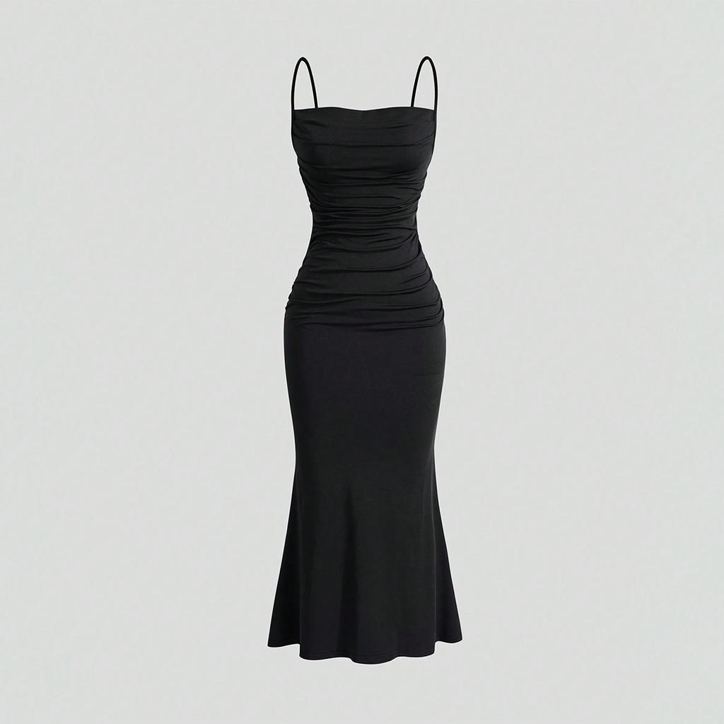 European and American spring/summer pure cotton bestseller backless bow tie short sexy slip dress