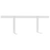 Backrest for Pallet Sofa White 110 Cm Iron