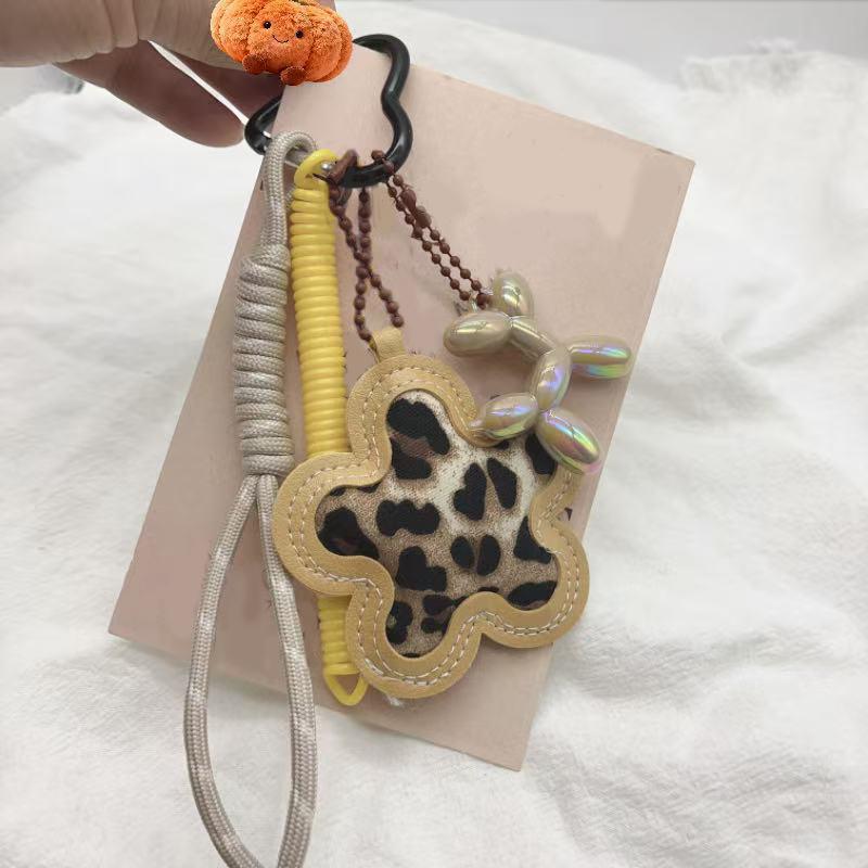 Yogodlns Звездный Леопард Милый Мини Рюкзак Подвеска для Сумки Подвеска для Сумки Аксессуары для Сумок one size