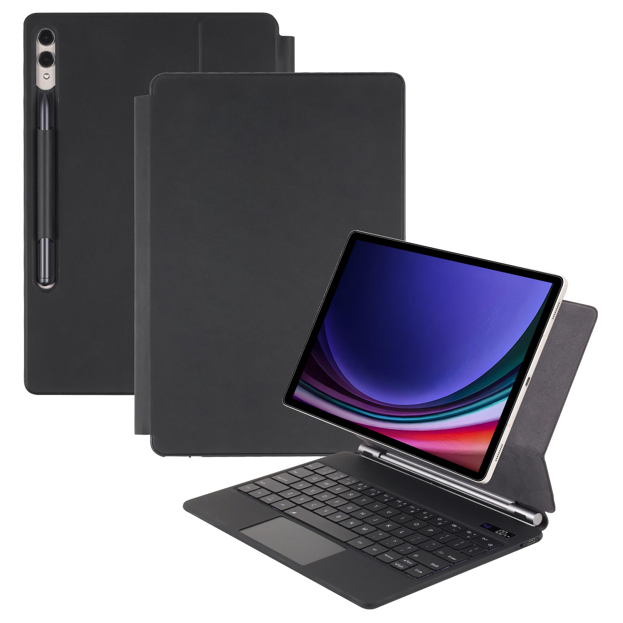 

P710 Keyboard Case for Samsung Galaxy Tab S10 FE/S9 FE/S9/S8/S7 Bluetooth-Compatible Keyboard Leather Cover A