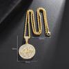European and American New High Quality Solid Trendy Men's Hip-hop Pendant