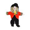 6" Clownpuppenfigur mit Kleidung Figur Spielzeug Handbemalt Kunsthandwerk für Party Zuhause Schreibtisch