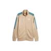 Letter Print Stand Collar Zip Long Sleeve Jacket Men Jacket Yellow 621017-03