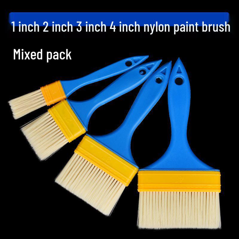 Nylon Bristle Brush for Painting, Coating, Glue, and Industrial Cleaning