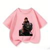 Cozy Kids Short Sleeve Tee Trendy Round Neck Adorable How To Train Your Dragon Pattern Cute Street Daily Wear 3 14