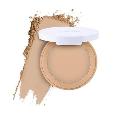Nykaa All Day Matte 12 Ore Controllo Olio Cipria Compatta Viso Con SPF 15 PA ++ - Sand 04