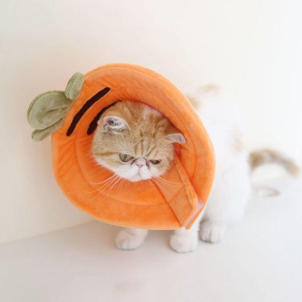 Adjustable Bee Shape Cat Recovery Collar Soft Dog Elizabeth Circle  Help Wound Recovery
