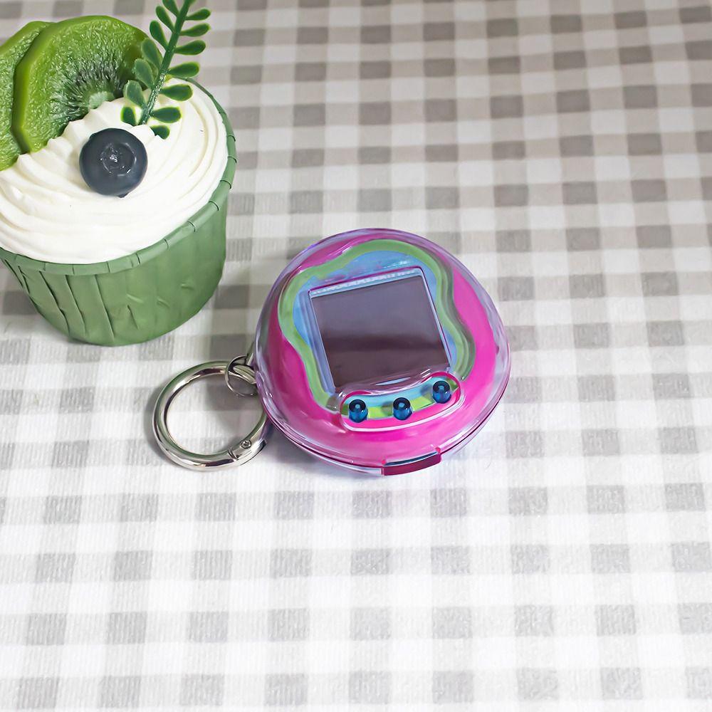 Transparent Protective Case Dustproof Crystal PC Hard Shell Full Coverage Anti-Scratch Clear Cover for Tamagotchi Uni