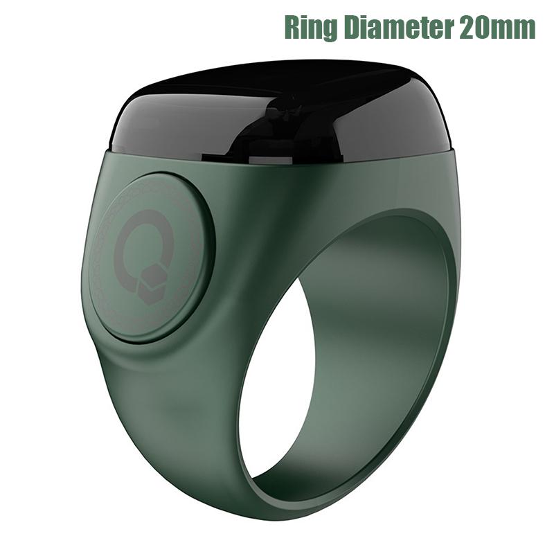 Elektronischer Digitaler Fingerzähler Oled-Display Strichzähler & Gebetszeit-Erinnerung Gebets-Strichzähler