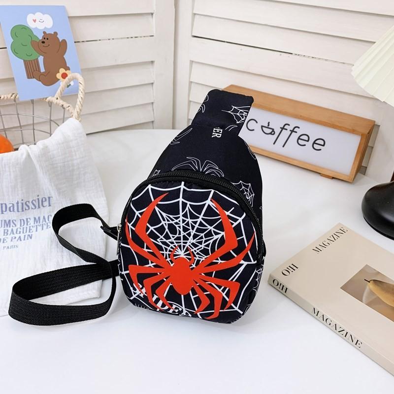 Dinosaur Unicorn Cartoon Spider Pattern Children Shoulder Bag School For