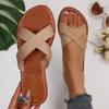 Flat-bottomed Women's Shoes - New Style Casual Beach Flip-flops