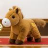 Bonecos Mascotes Cavalo da Sorte Brinquedos de Pelúcia Boa Sorte Zodíaco Pônei Estatueta Presente de Aniversário