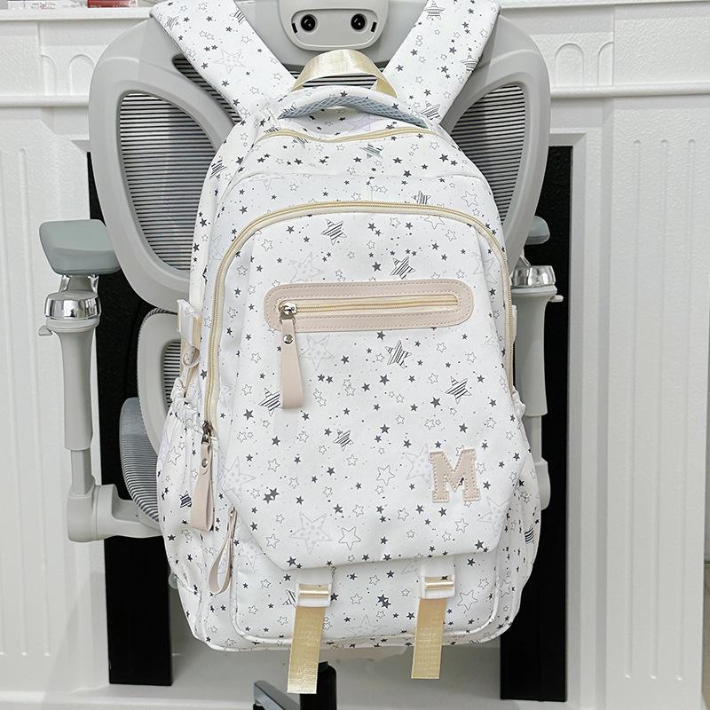 2025 New Japanese Polka Dot Small Backpack - Cute, Fresh Design for Girls, Perfect for Class and Commute.