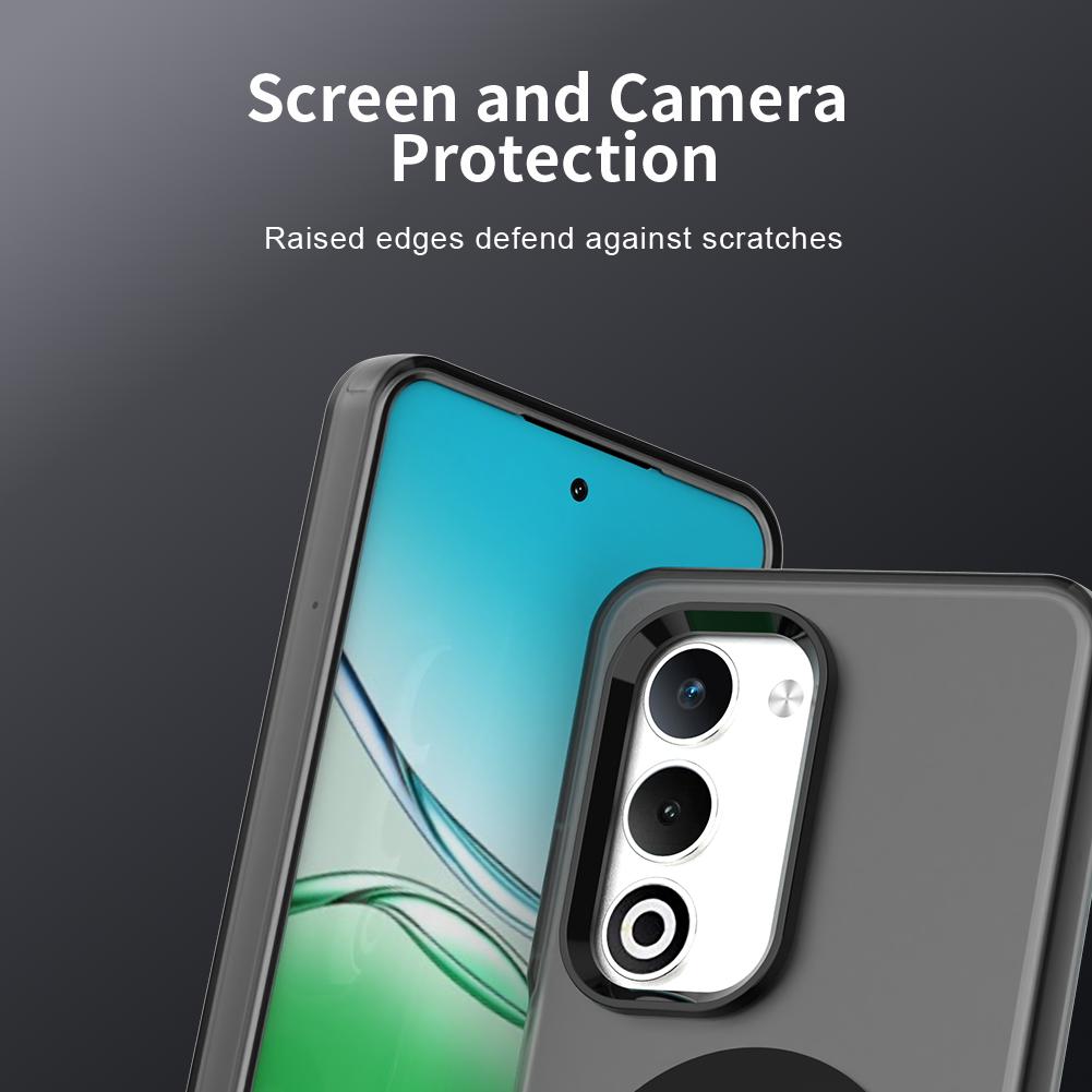 Magnetic Wireless Charging Case For OPPO A5 5G 4G Cover Candy Colors Transparent Back Shell Fundas Coque